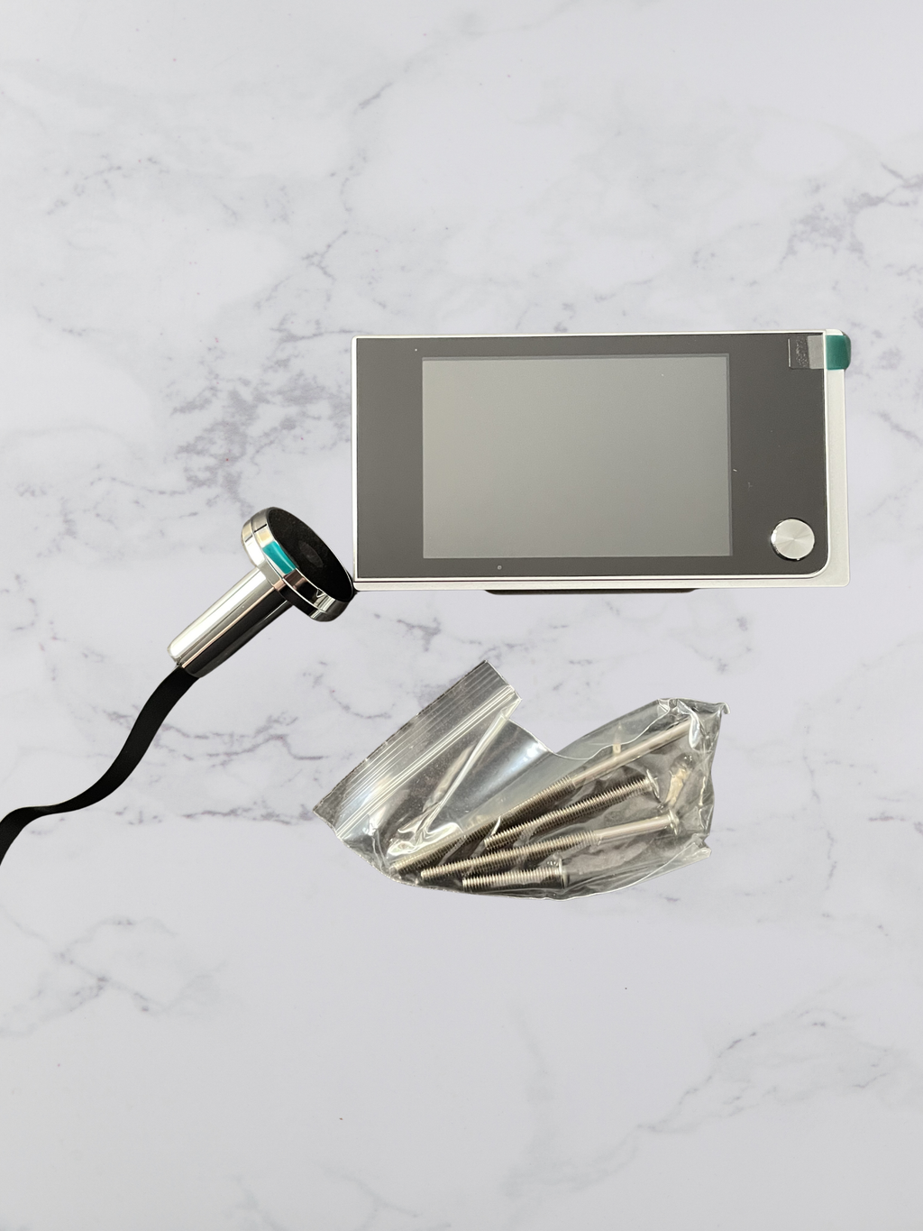 Judas Numérique avec Écran LCD 3,5" – Voir Qui Sonne Sans Ouvrir la Porte