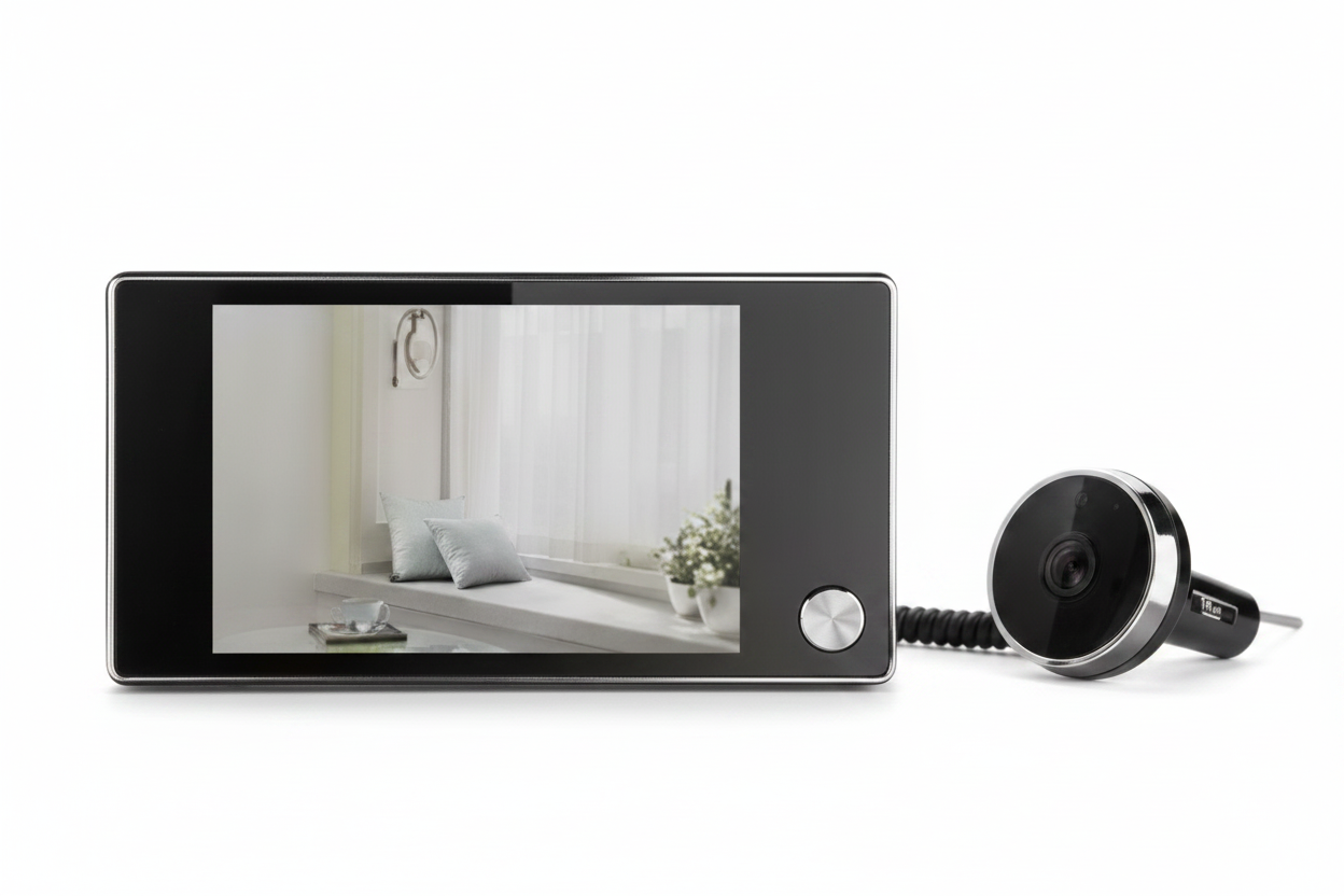 Digital Door Viewer - éclairage amélioré