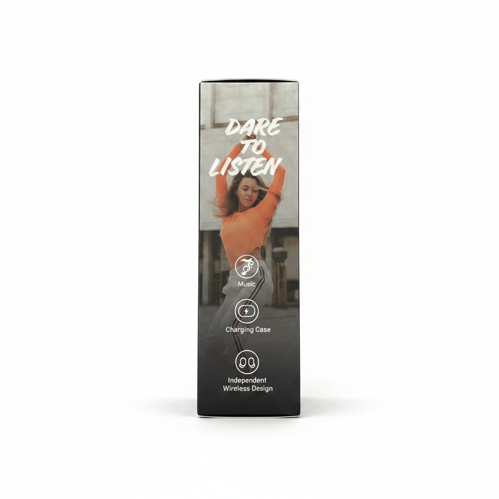 Boîte SE-one côté – Dare to Listen, Music, Charging Case
