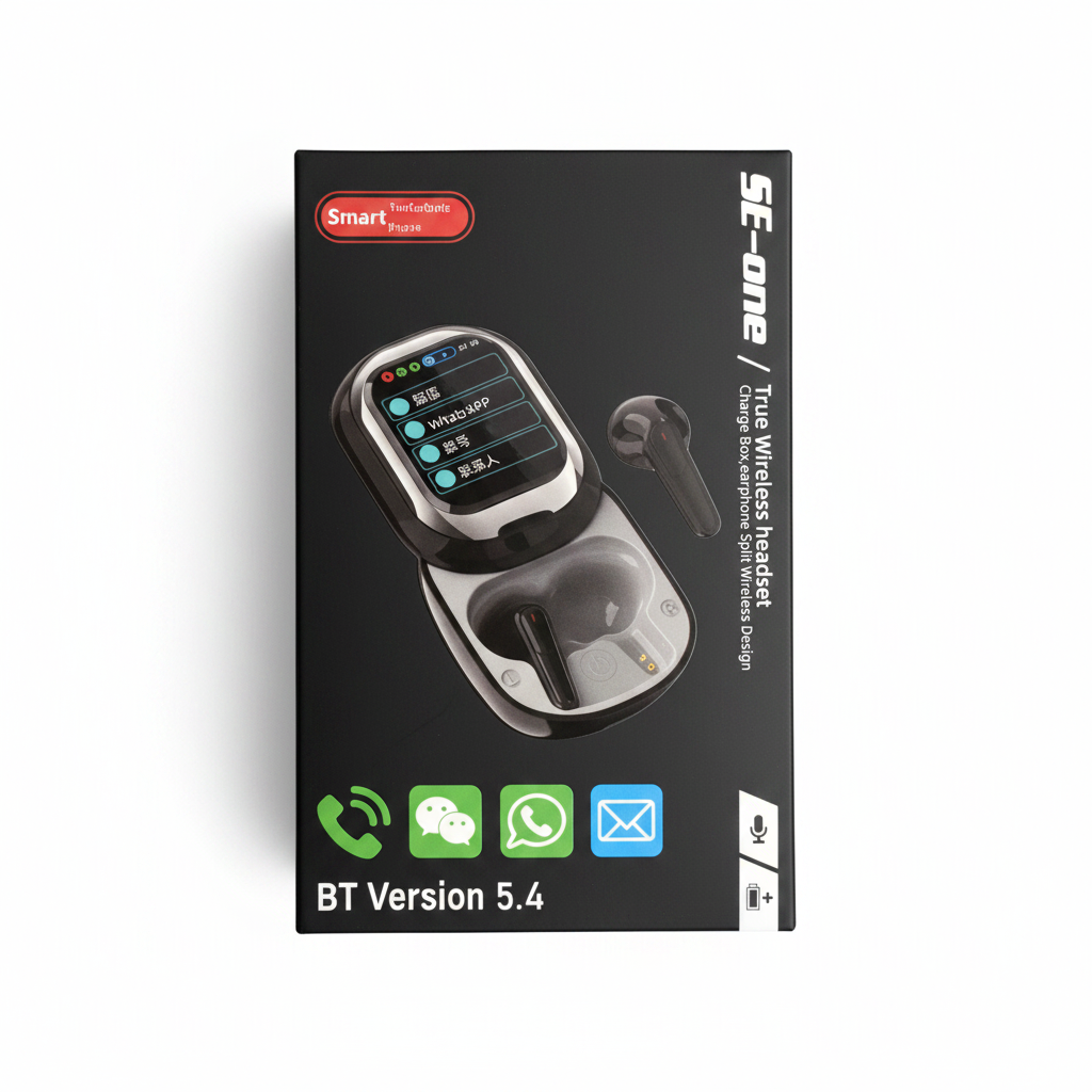 Boîte SE-one face avant – BT 5.4, écouteurs TWS