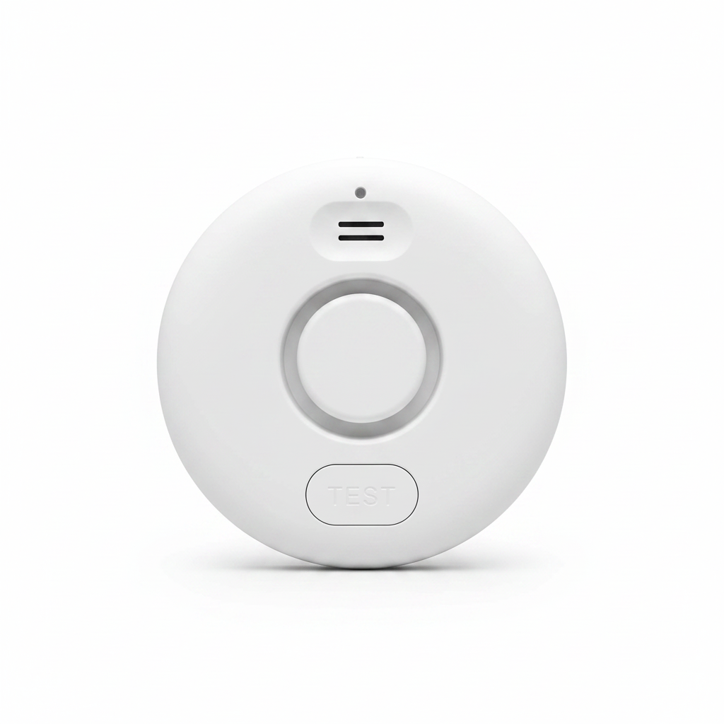 Détecteur fuite eau Wi-Fi WD72 blanc – fond blanc studio