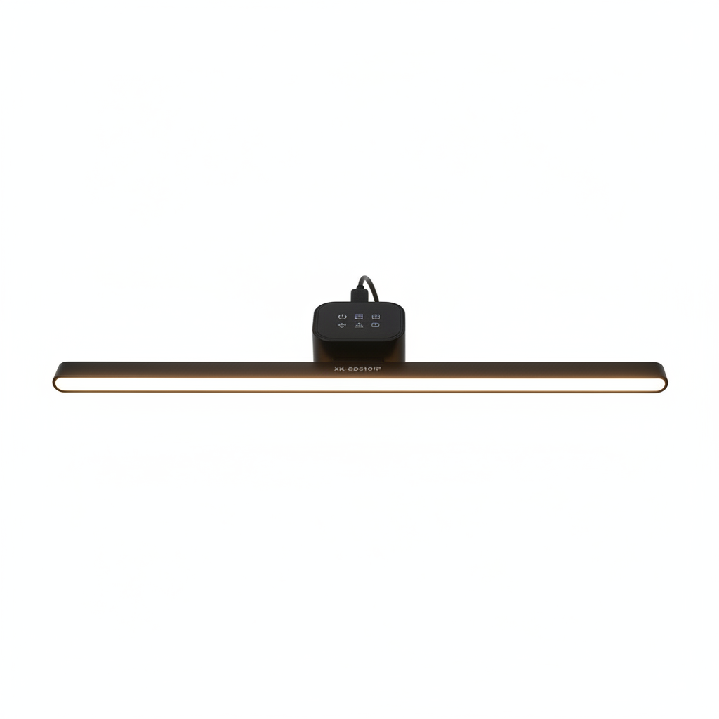 Lampe suspendue écran XK-GD510 noire – fond blanc studio