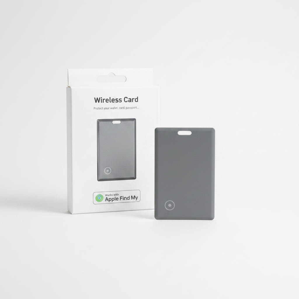 Wireless Card fond blanc